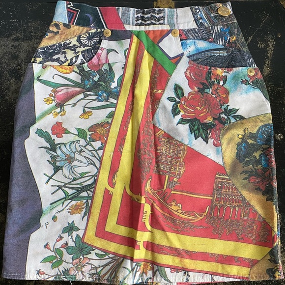 RARE VINTAGE MOSCHINO SKIRT - Picture 1 of 5